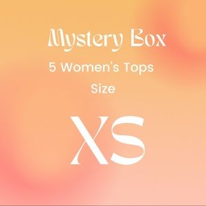 5 Women’s XS Tops Mystery Box